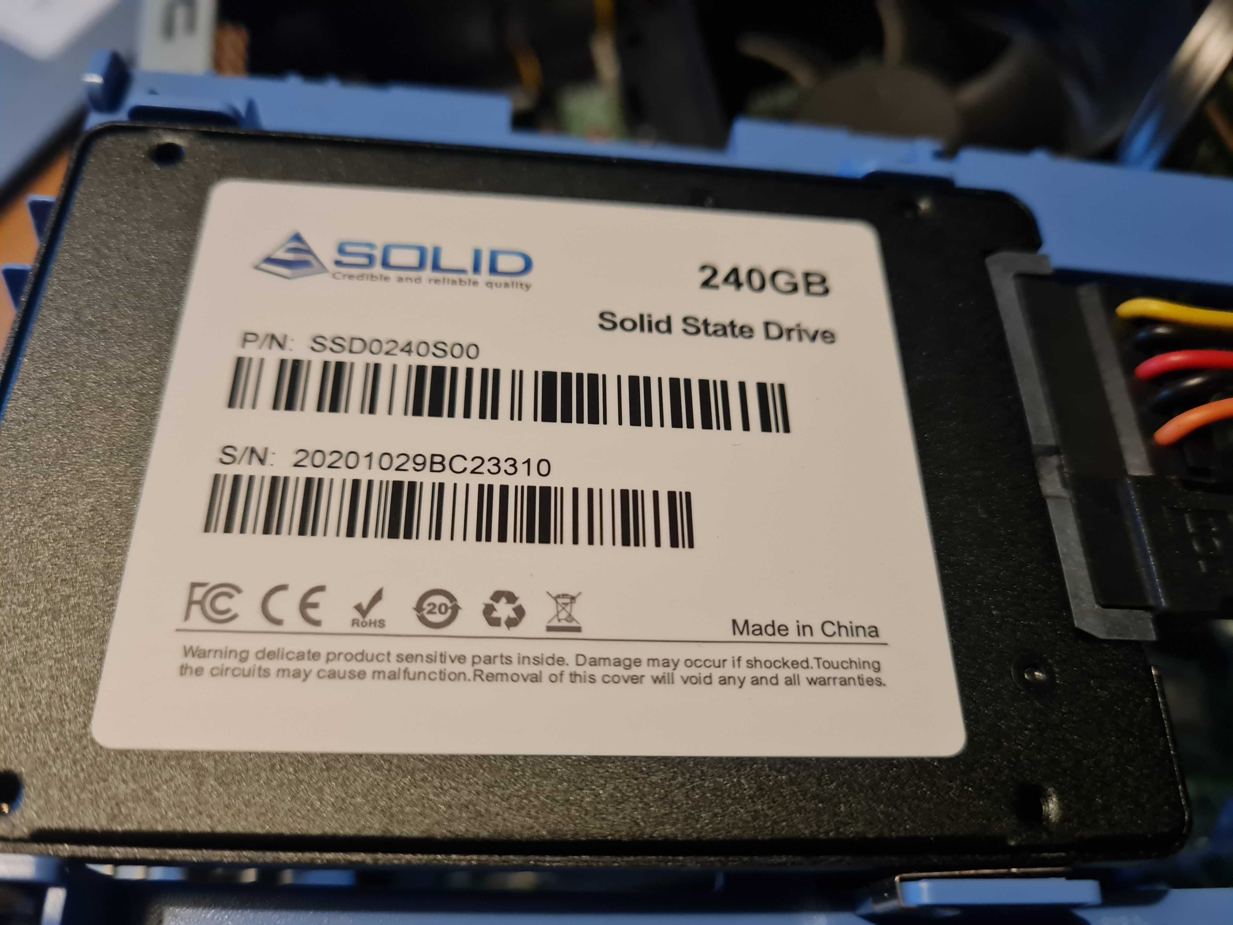 Dell Optiplex 7010 i5/ 8GB/ 240SSD/ DVD+ klaw mysz Win10 Pro PL Otomin