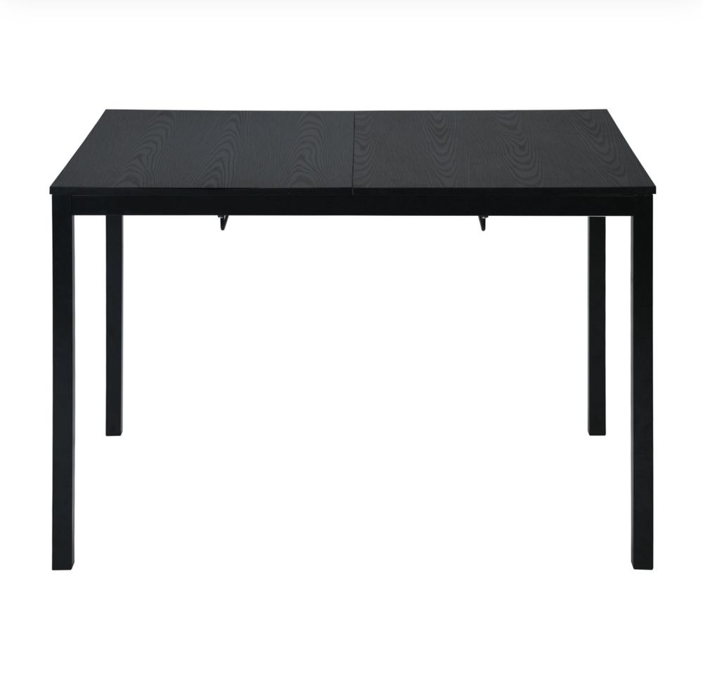 Bari Black stół do jadalni rozkładany 120-160 cm x 80 cm