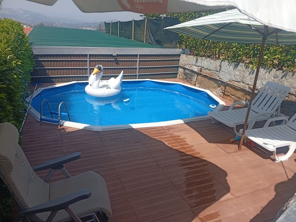 Refúgio da pinheira, chalé com piscina