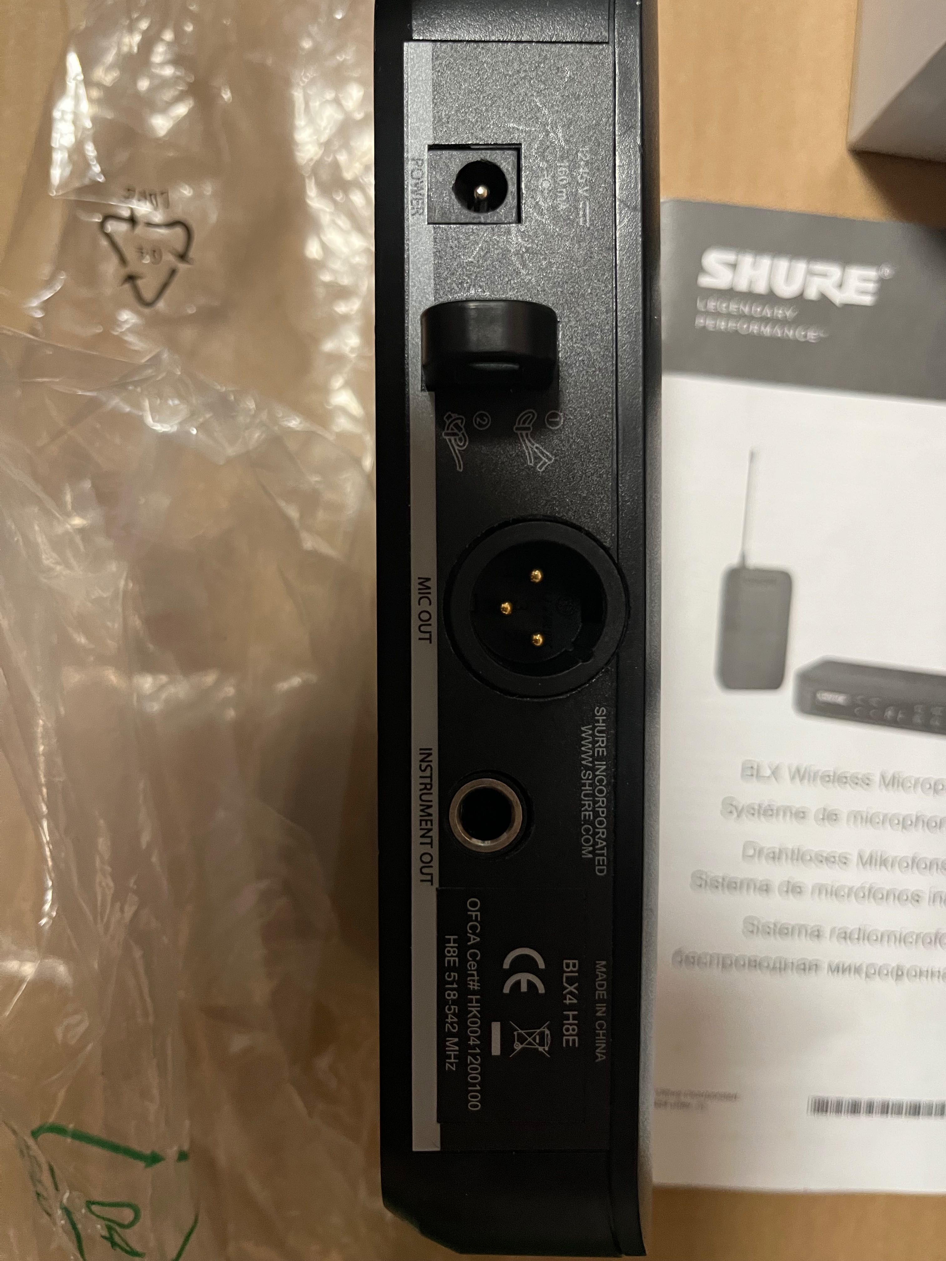 Shure Blx mikrofon bezprzewodowy