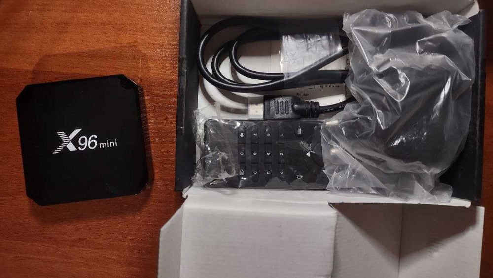x96 mini s905W - AndtoidTV приставка повний комплект