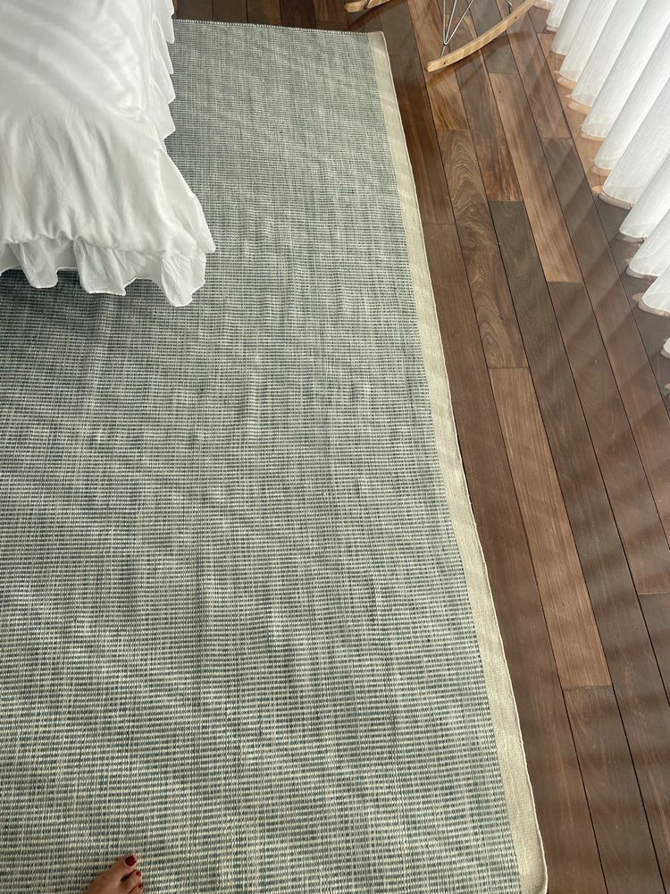 Tapete Rug Vista azul listras 250x350 como novo