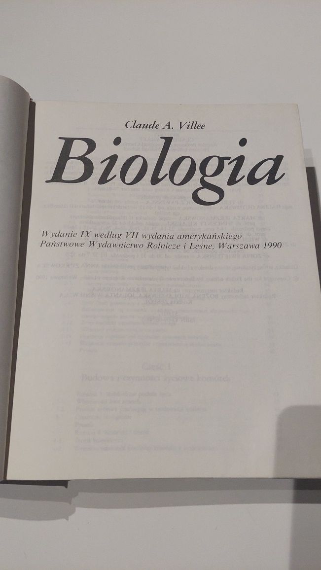 Biologia Villee 1990