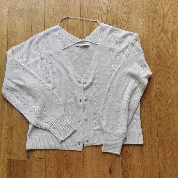 Sweterek kremowy, rozmiar S, only