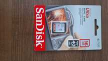 Karta pamięci SanDisk Ultra SDHC 16GB, nowa