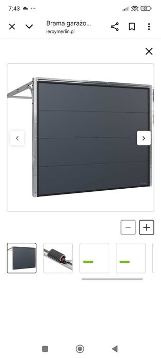 Brama garażowa Wiśniowski