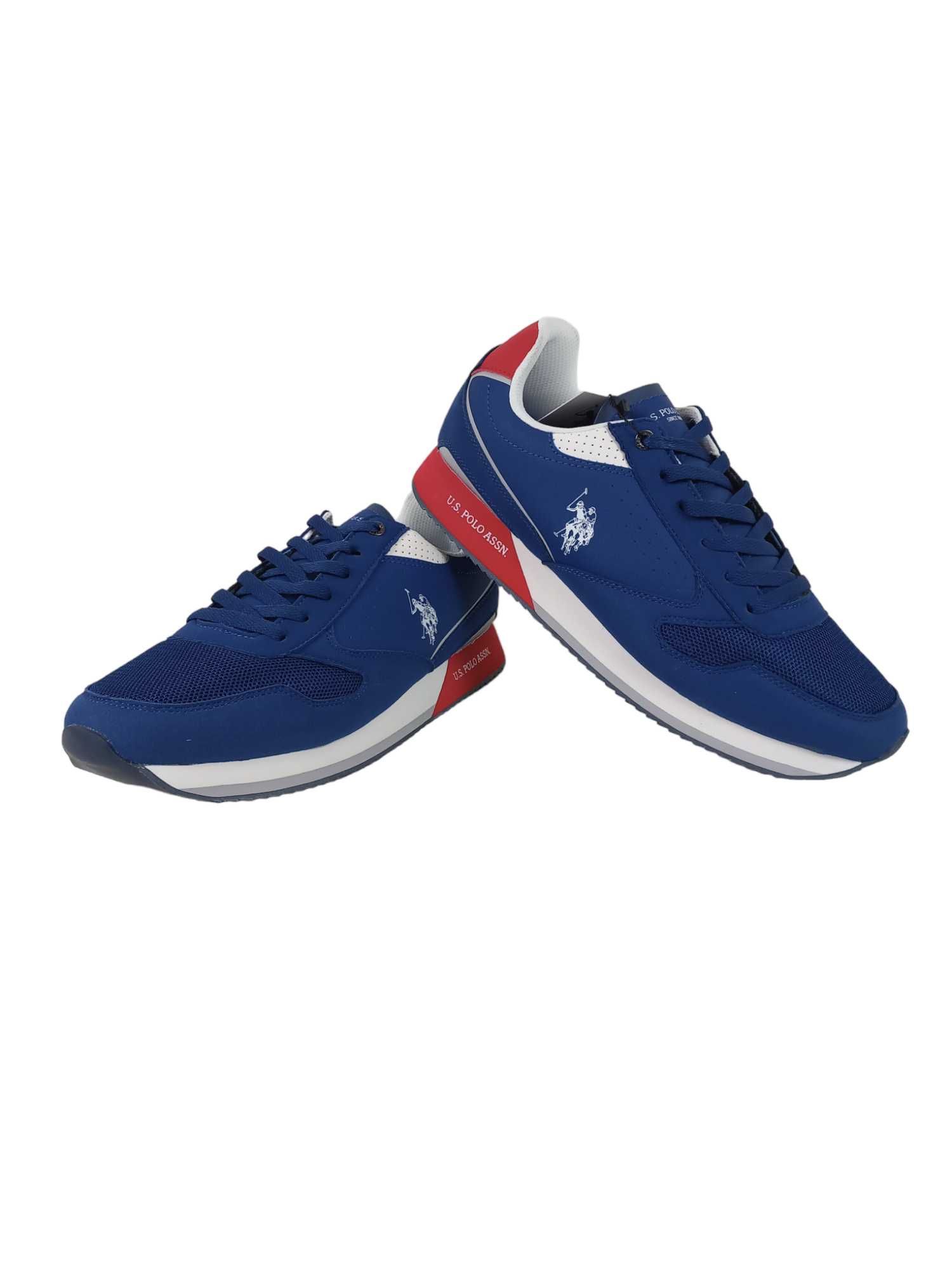 Męskie sneakersy U.S Polo Assn w pięknym odcieniu niebieskim roz. 42