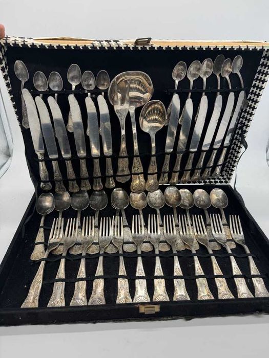 Włoskie sztućce Komplet 12 osób