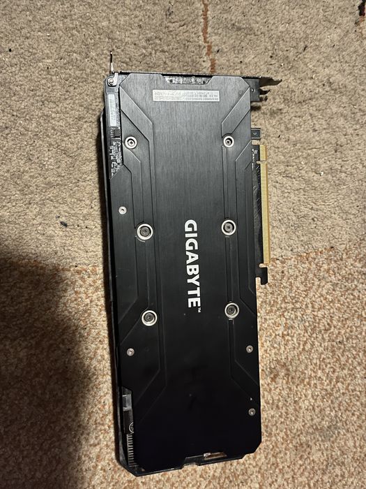 Sprzedam kartę graficzną gtx 1060 6gb