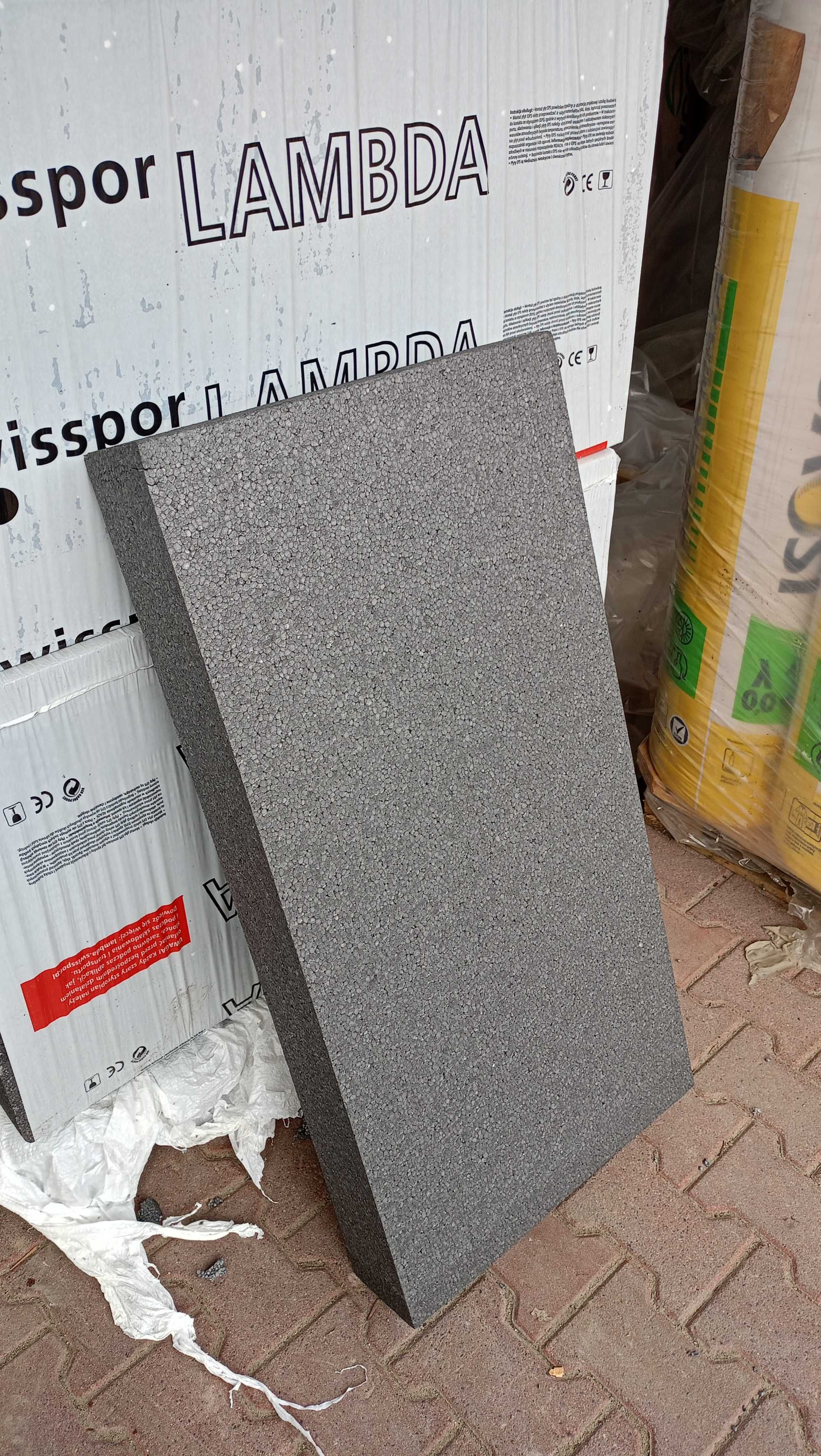 Styropian GRAFIT fasadowy elewacyjny SWISSPOR 0,032 249zł/m3 z dostawą