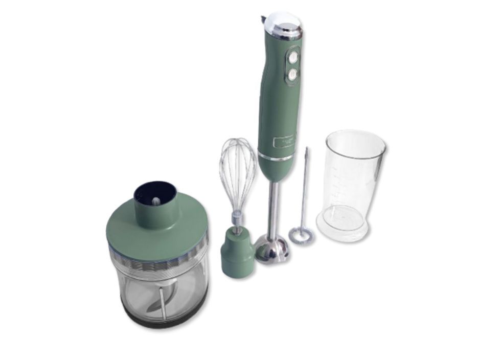 Blender ręczny 4w1 - SMUKEE Vintage 700W Oliwkowy