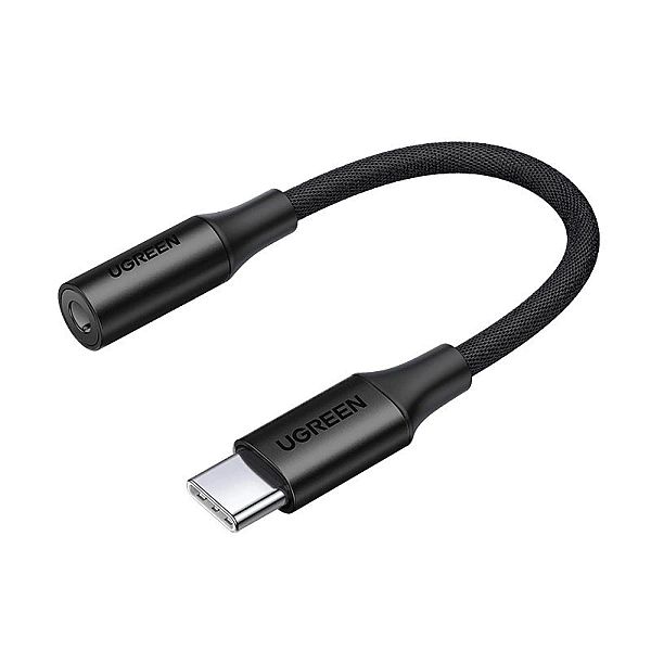 Ugreen przejściówka do słuchawek z 3,5 mm mini jack na USB Typ C 10 cm