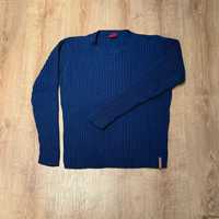 Niebieski sweter męski 4You - rozmiar L