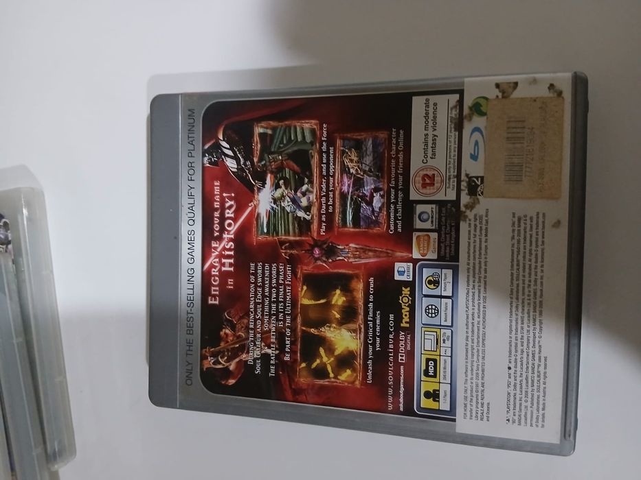 Jogo PS3 soul calibur 4