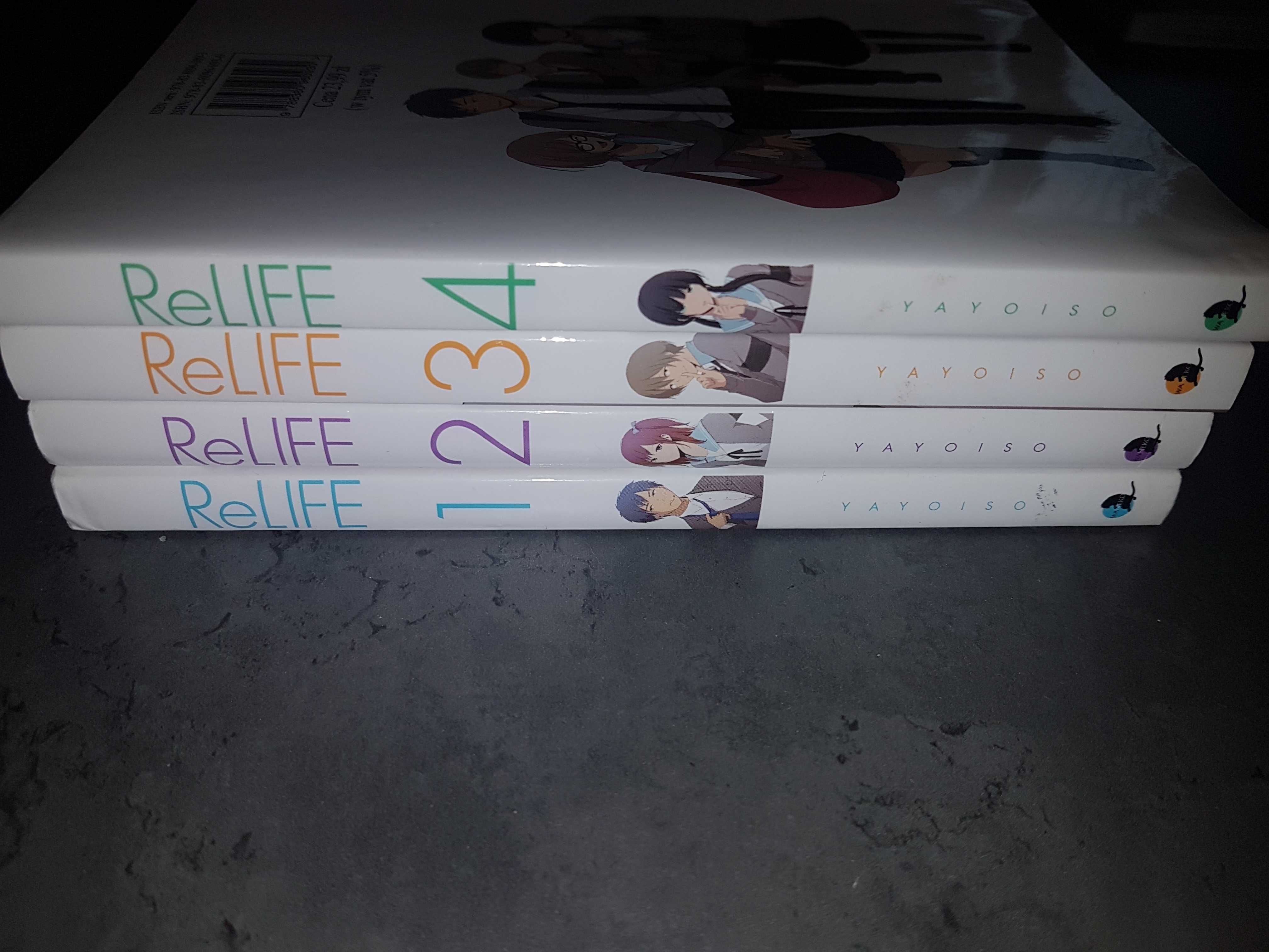 ReLife - 4 tomy: 1, 2, 3 i 4 Komiks / Manga