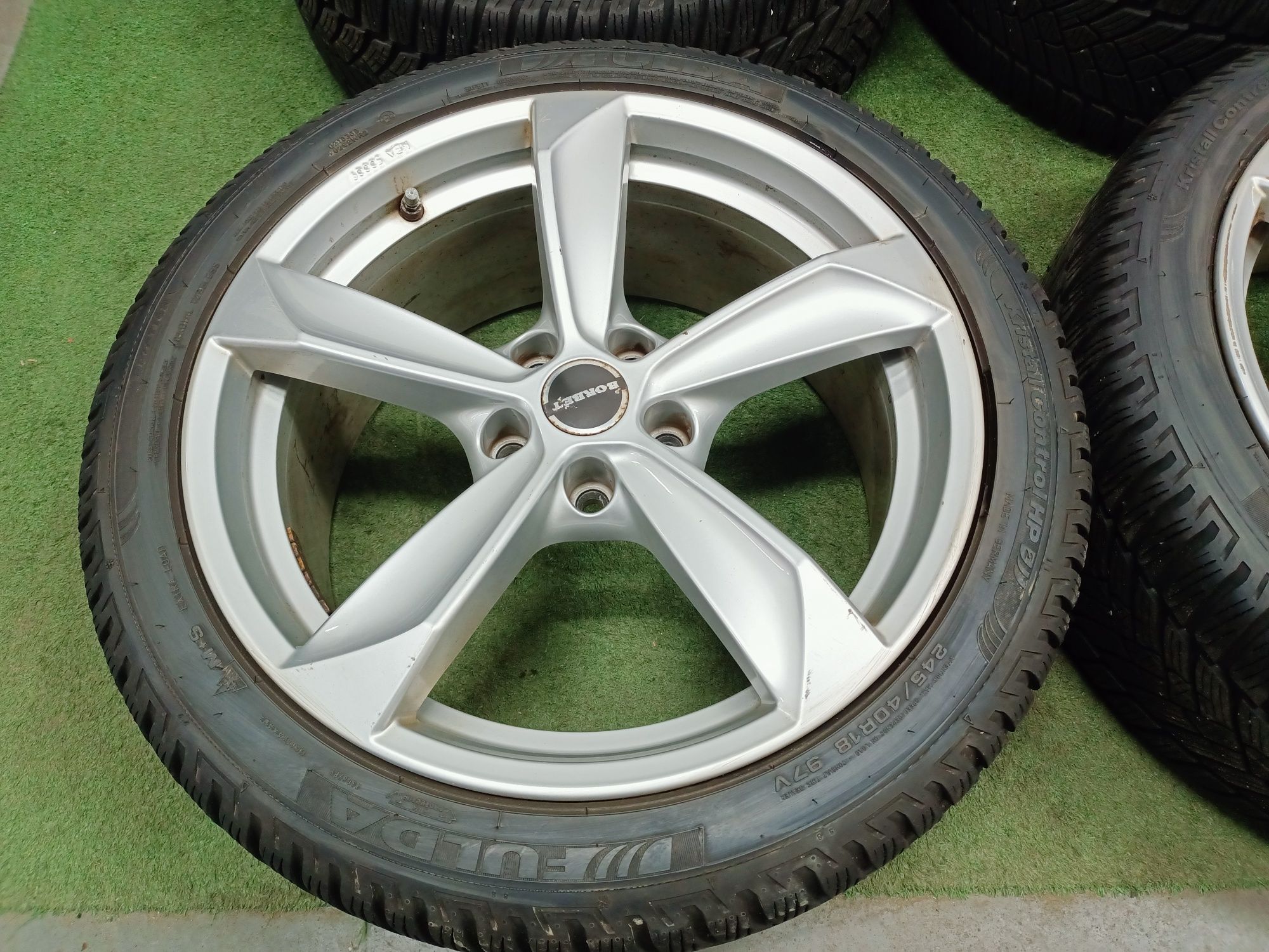 Koła 18" felgi 5x112 opony 245/40/18 Audi a4 b8 b7 A6 C6 C7 VW Passat