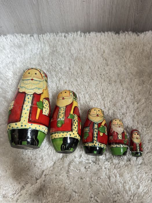 Matrioszki Mikołaje