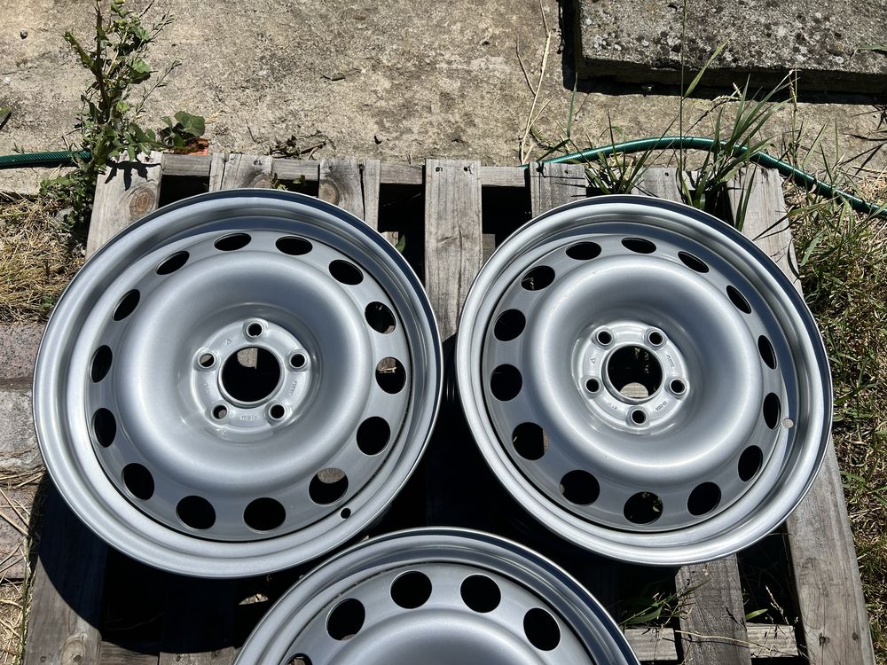 3xfelga stalowa 16” PEUEGOT/CITROEN/TOYOTA (5x108 ET47) - nowe