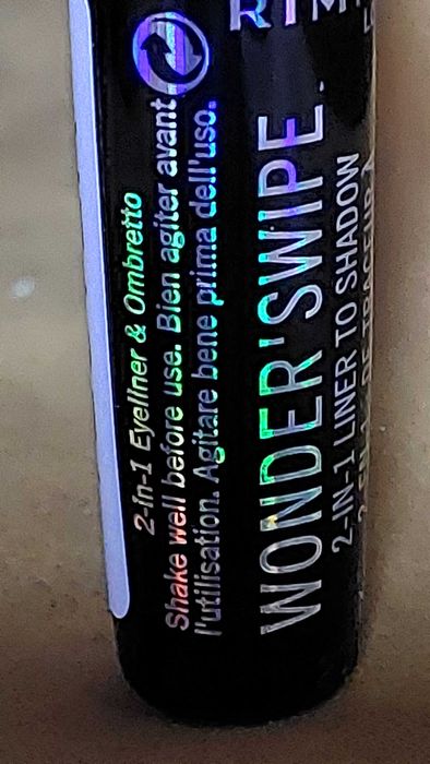 Rimmel Wonder`Swipe metaliczny eyeliner i cień do powiek  014 Fashun