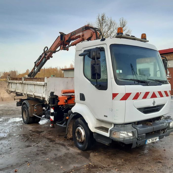 Renault Midlum wywrot hydroburta HDS Atlas