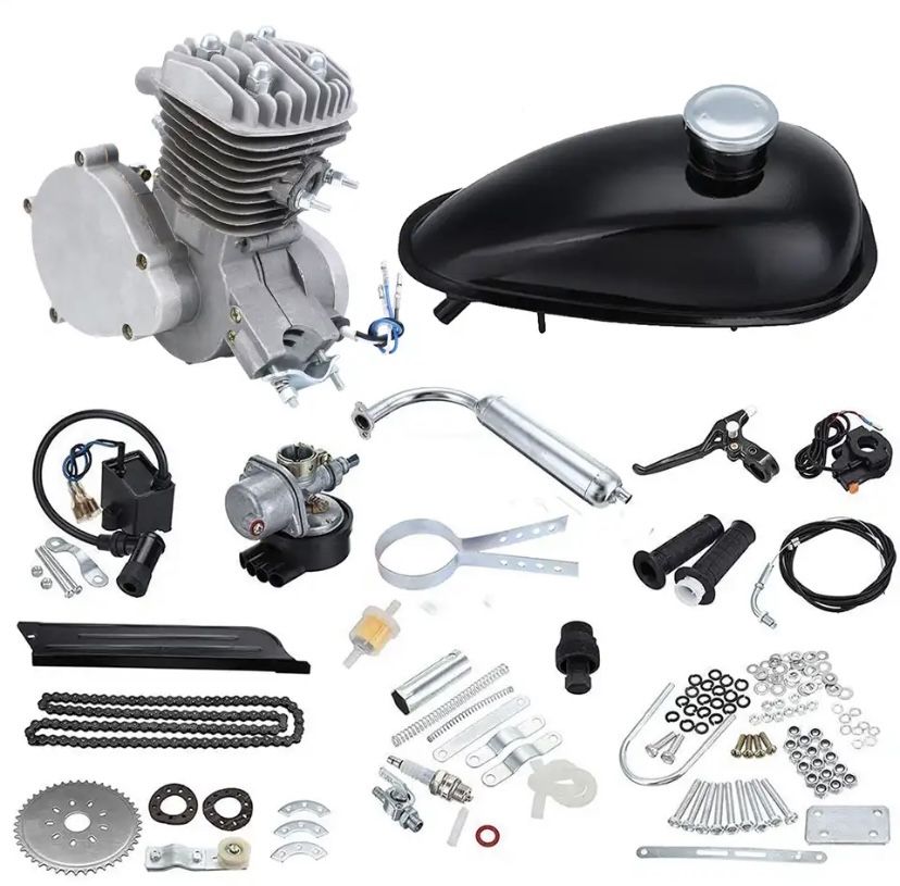 kit motor bicicleta 80cc 2 tempos novo !!! DESCONTO DE VERAO