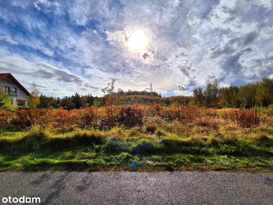 Malownicza działka z widokiem na góry