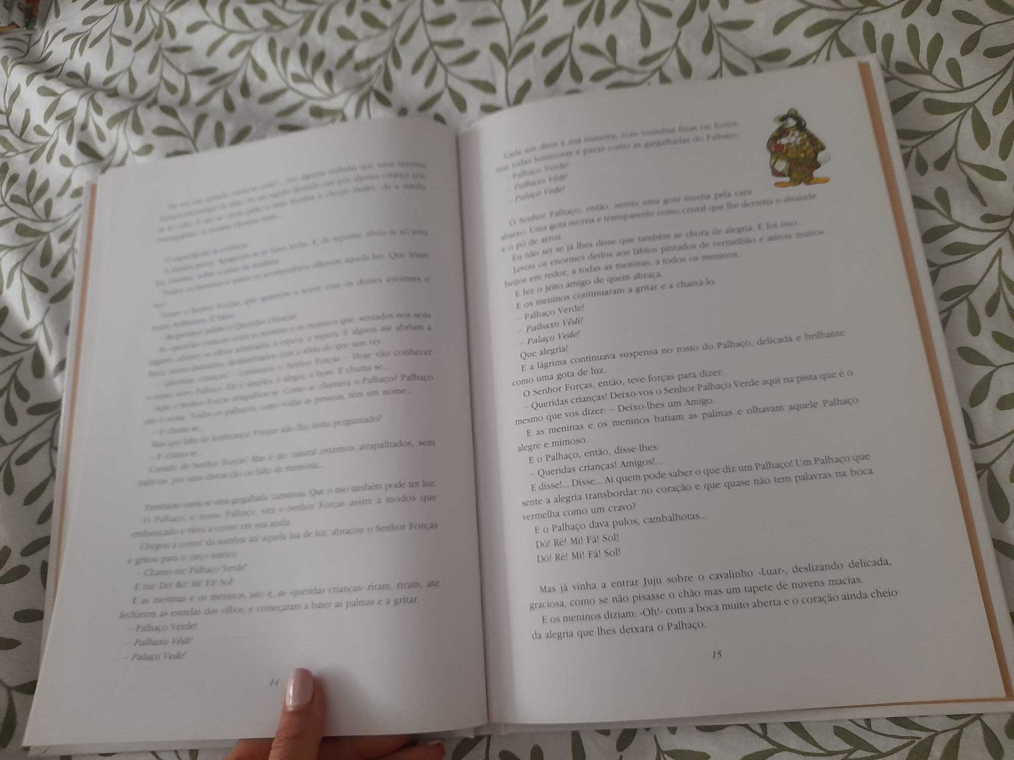 Livro "O Palhaço Verde" de Matilde Rosa Araújo