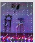Гирлянда Водопад 360 LED 3м*2м, (8 режимов + статичный), мульти