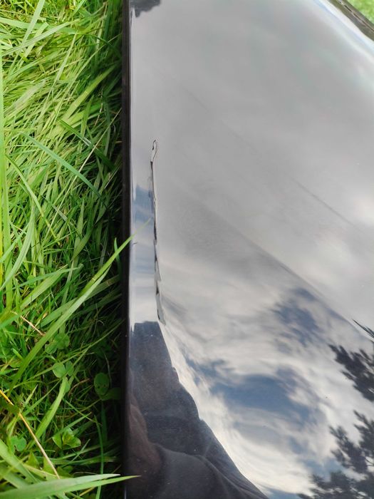 Audi A8 D4 Drzwi prawy tył Szyba  2010 Czarne .