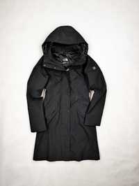 The North Face dryvent czarna kurtka płaszcz XS logo