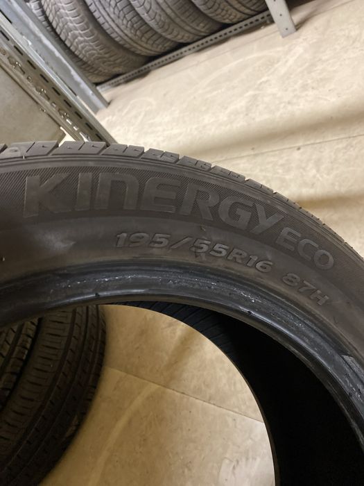 113. Opony letnie hankook kinergy eco 195/55r16 dwie sztuki wysylam