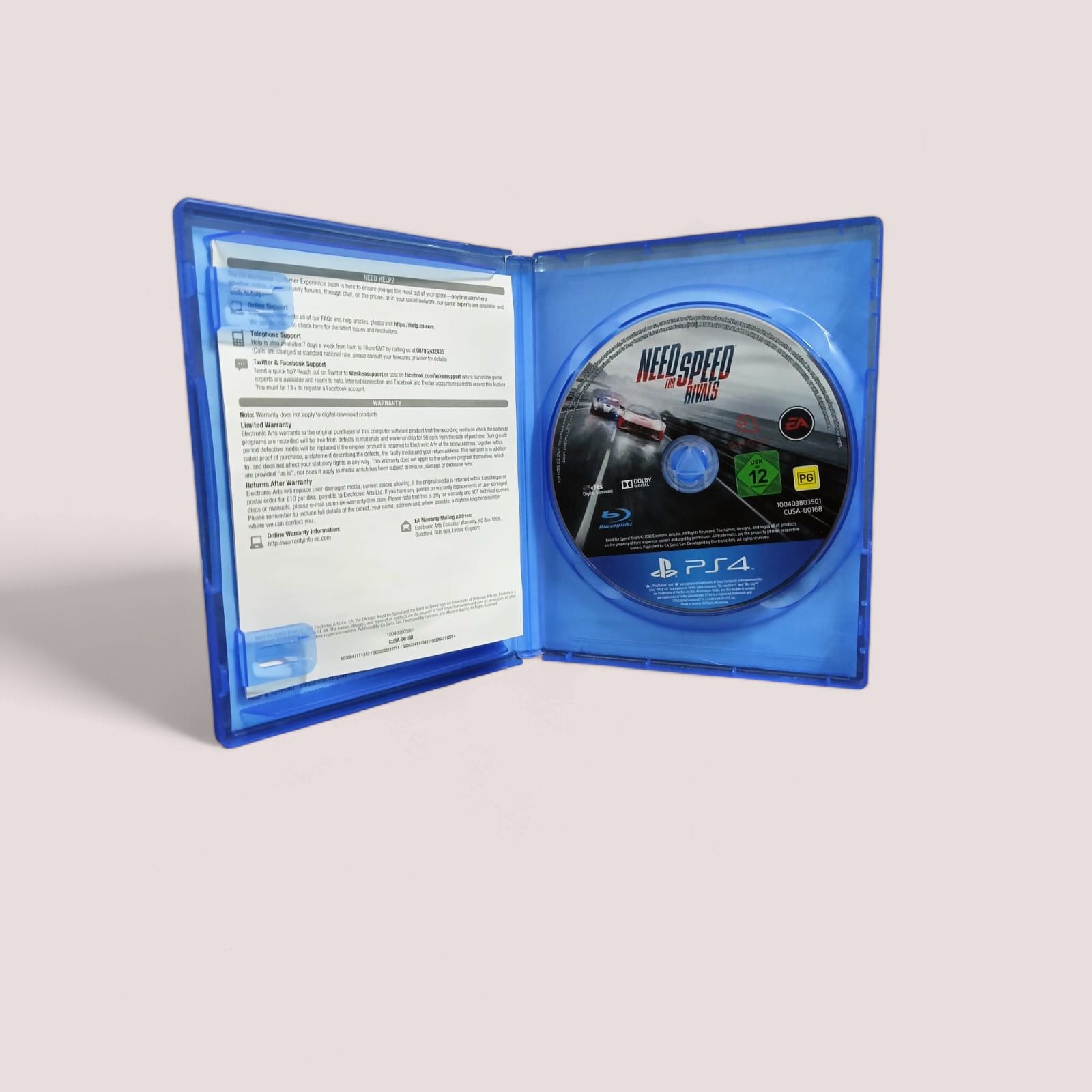 NEED FOR SPEED RIVALS com caixa original