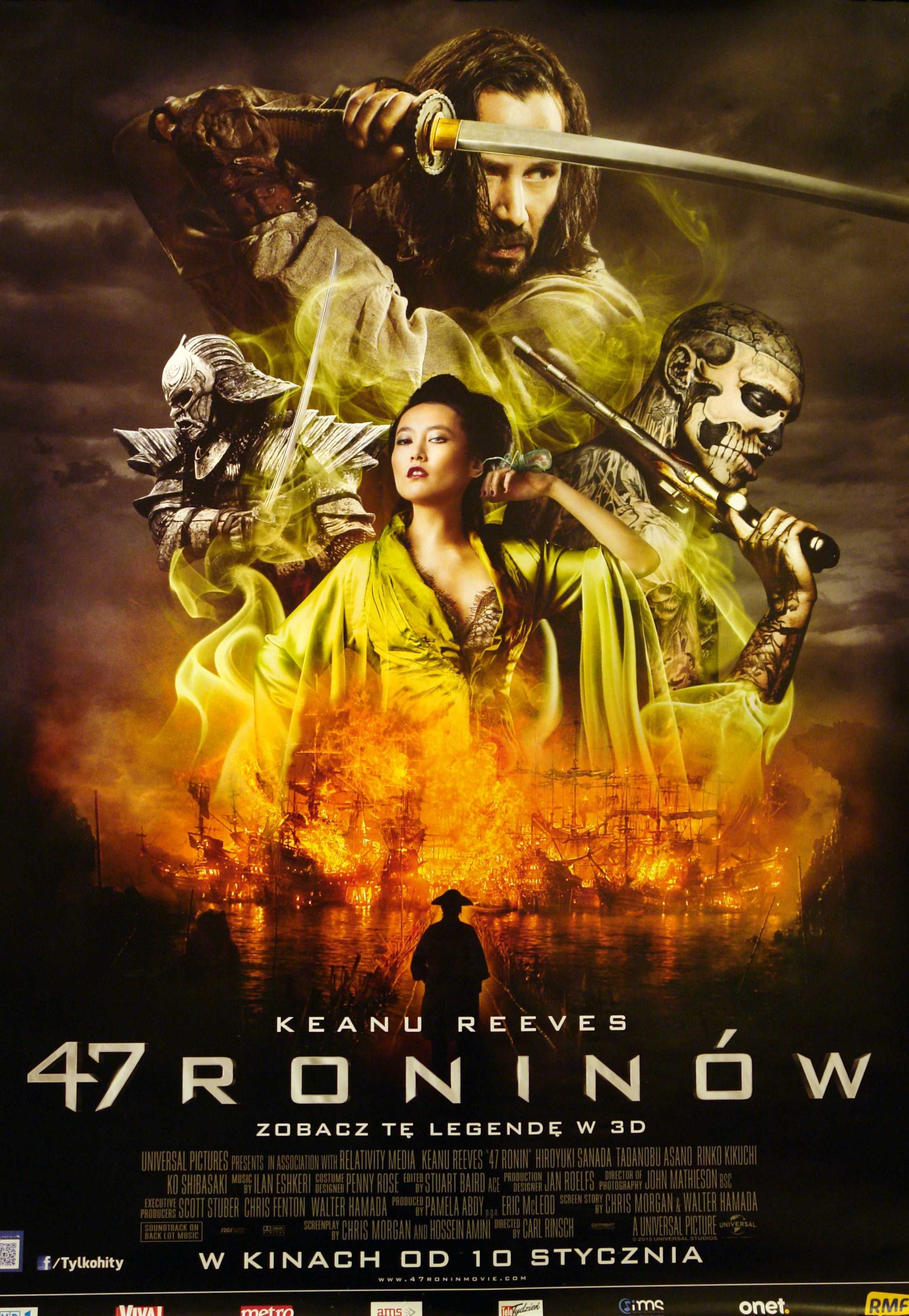 Plakat filmowy - 47 Roninów