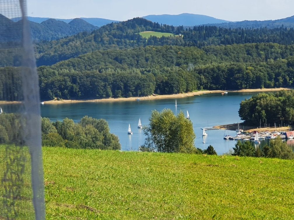 Domki i pokoje/Solina - Polańczyk-nad JezioremSolińskim-punkt widok