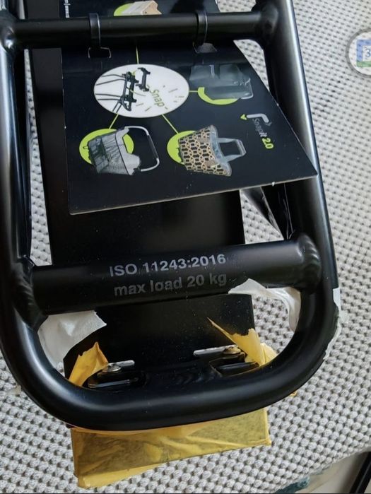 Bagażnik rowerowy racktime do bergamont e-trailster 130 150 nowy