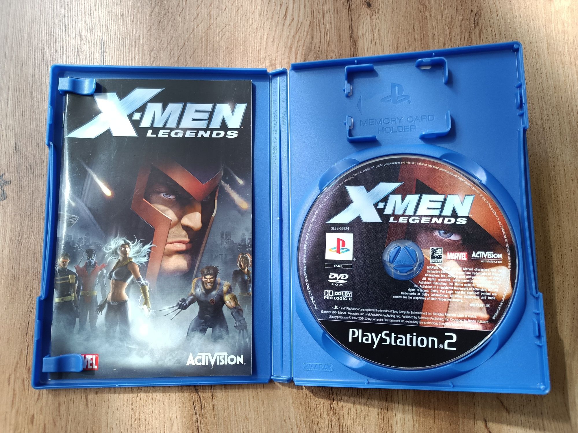 X-Men Legends (zestaw dwóch części) PS2