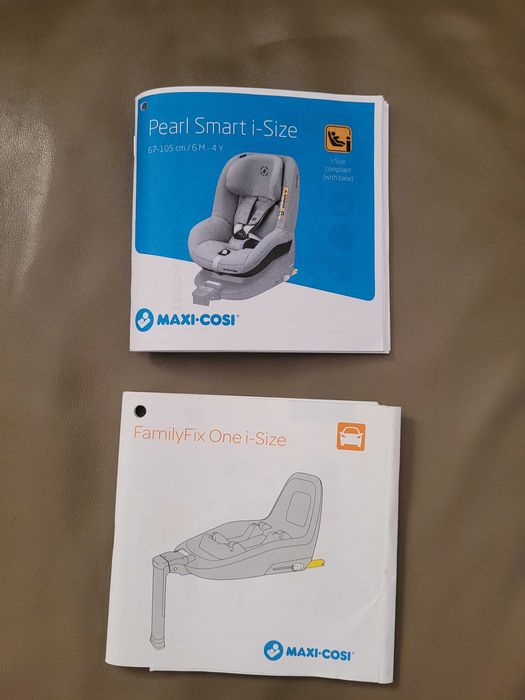 Zestaw fotelik Maxi Cosi Pearls Smart i-Size baza FamilyFix One i-Size