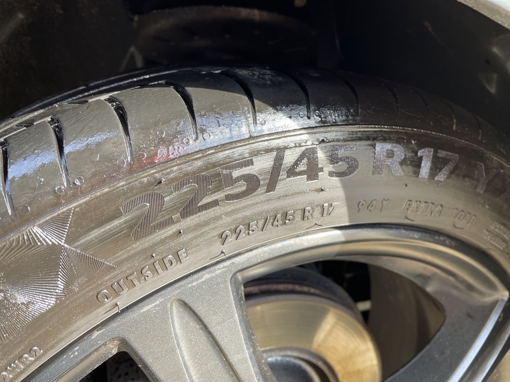 Continental PremiumContact 6 225/45R17 94, FR (letnie) - 3szt za 180zł