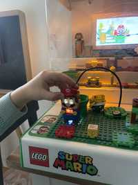 Zabawka imteraktywna klocki lego SUPER MARIO gra z tabletem 230V