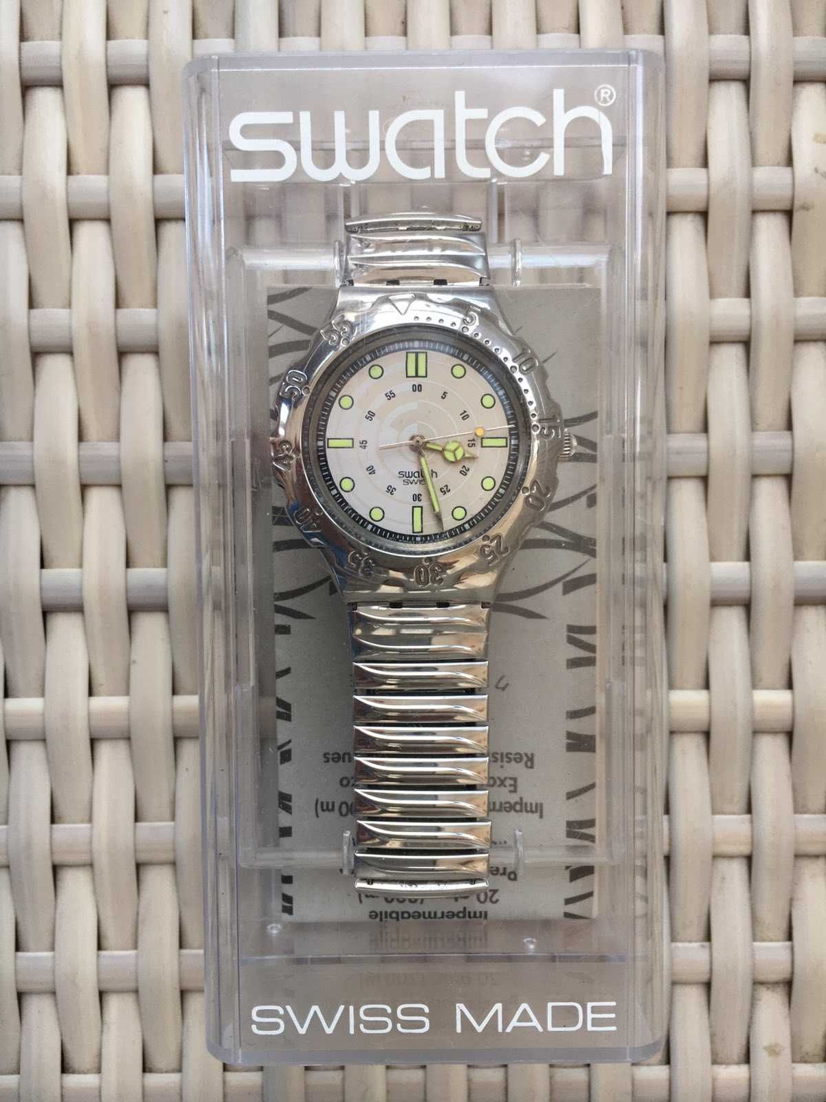 Швейцарские часы Swatch Irony Scuba BEACH RIDER 200 Свотч