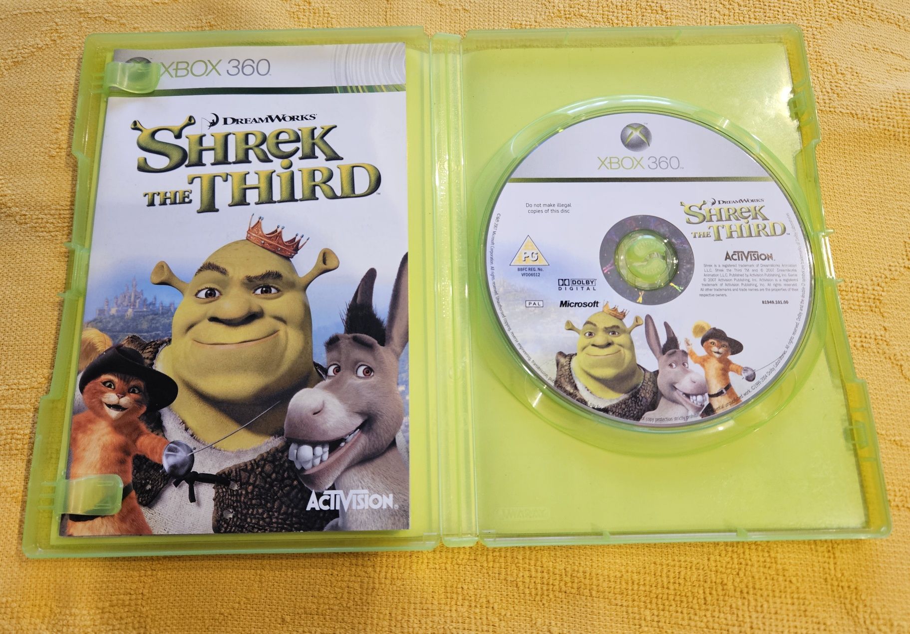Shrek The Third Xbox 360