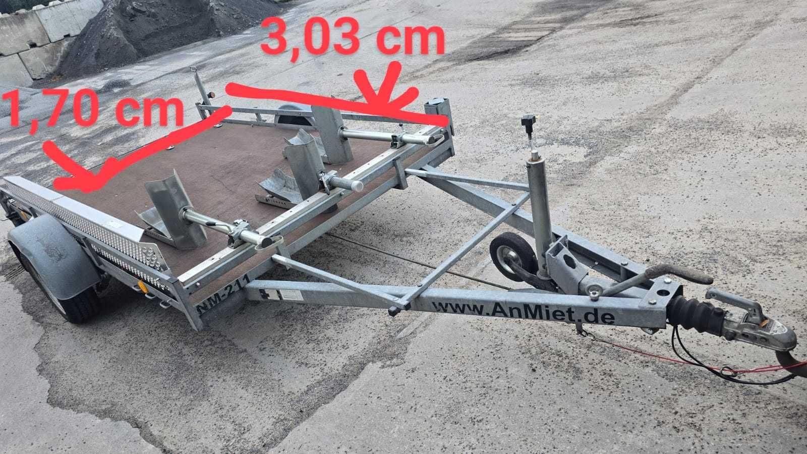 Przyczepa do przewozu motocykli i nie tylko DMC 1300kg!!!