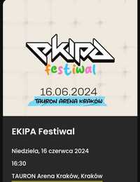 2x bilet festiwal ekipa