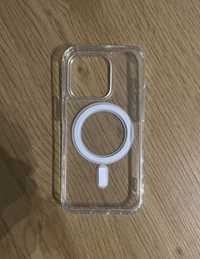 Etui Iphone magsafe przeźroczyste silikonowe