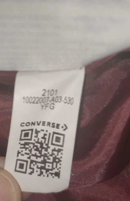 Kurtka Converse zimowa - różowa