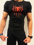 Koszulka Spiderman na siłownię do biegania sportowa