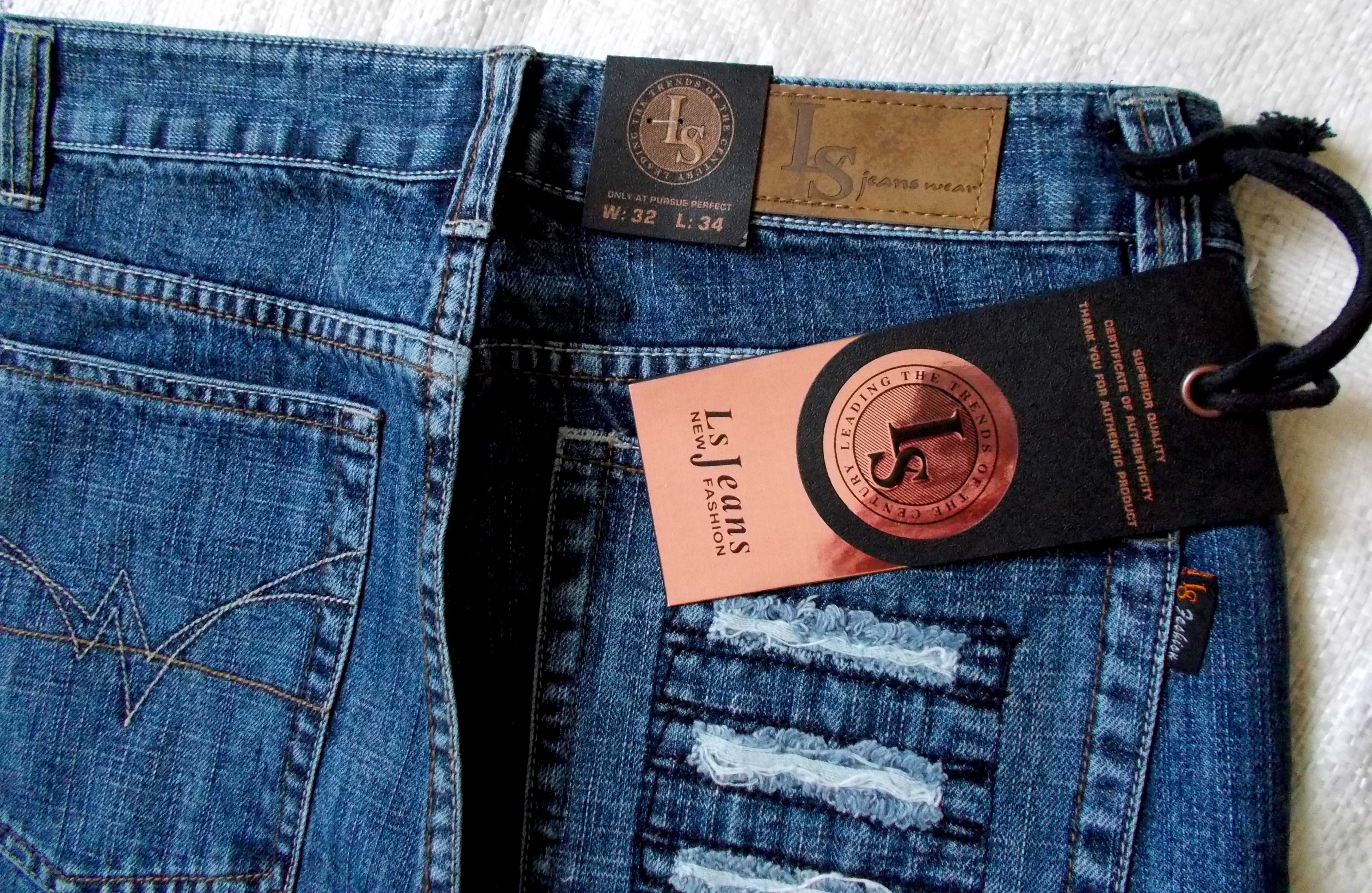 Мужские джинсы, 48-50 размер, новые,86 см пояс