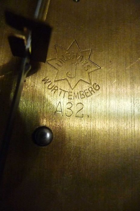 Piękny, duży zegar kwadransowy Junghans, sprawny,antyk, po renowacji