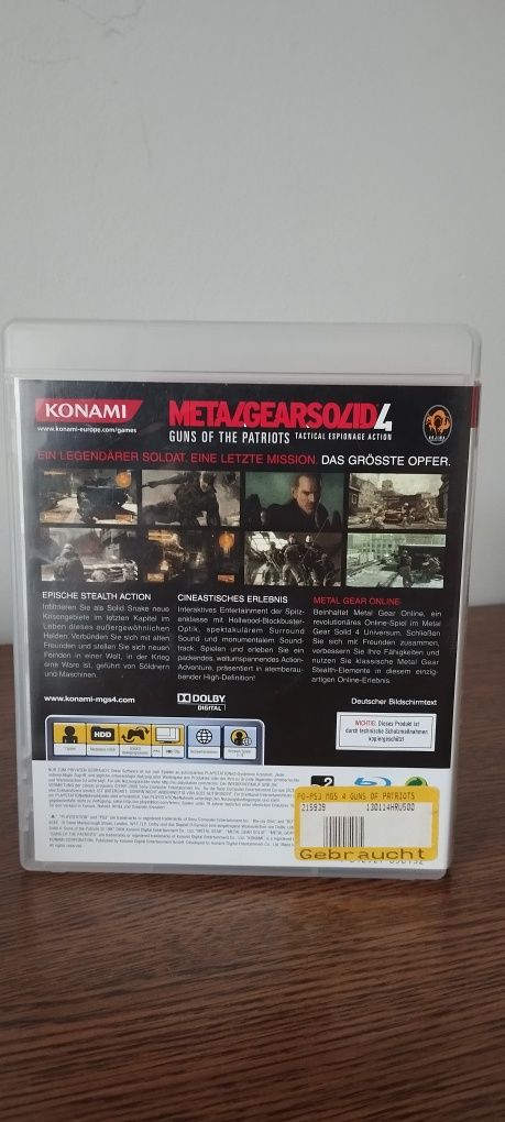 Metal Gear Solid 4 Guns of the patriots
