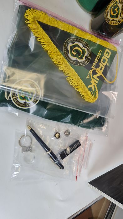 Gadżety pamiątki klubowe Górnik Łęczna SA Unikaty